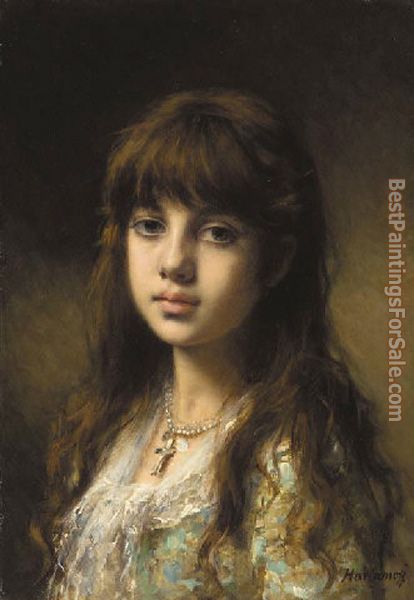 Alexei Alexeivich Harlamoff Paintings for sale